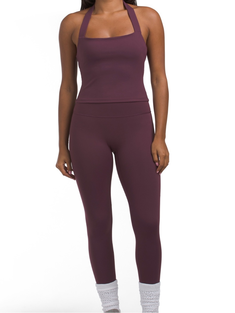 Wilo The Label 2 Pc Halter Top/ Legging set